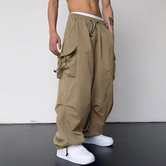 Kaleb - Stilfulle Baggy-Cargohose for Herrer