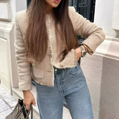 Racquel - Stilig ullblazer for damer