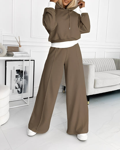 Paulina - Stilfulle treningsdress-sett med hette for damer