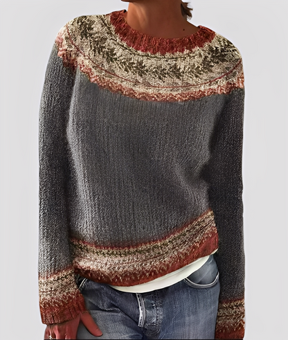 Christal - Stilig, løst snittet ullgenser for damer