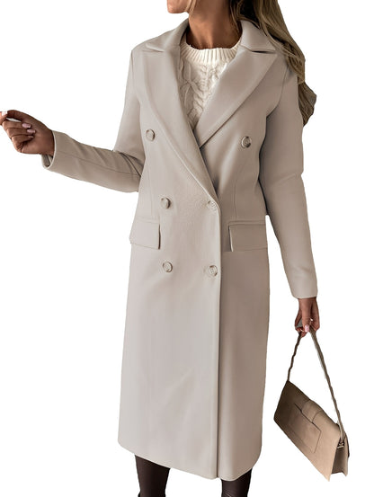 Rachelle - Formell, varm trenchcoat for damer