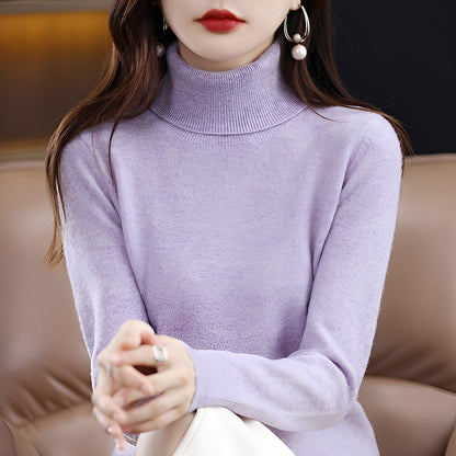 Jocelin - Slank Rollkragenpullover for Damer