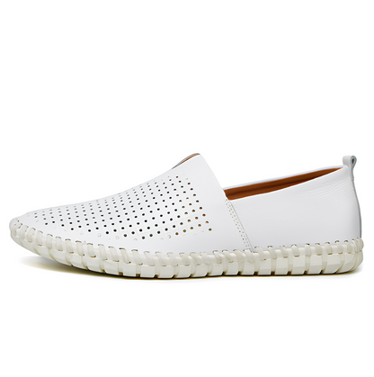 Neville - Stilige Lær-Slippers for Herrer