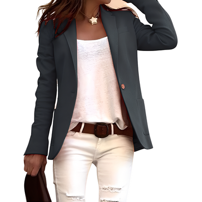 Heather - TIlfeldig blazer med revers for damer