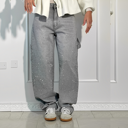 Gigi - Elegant oversize jeans for kvinner