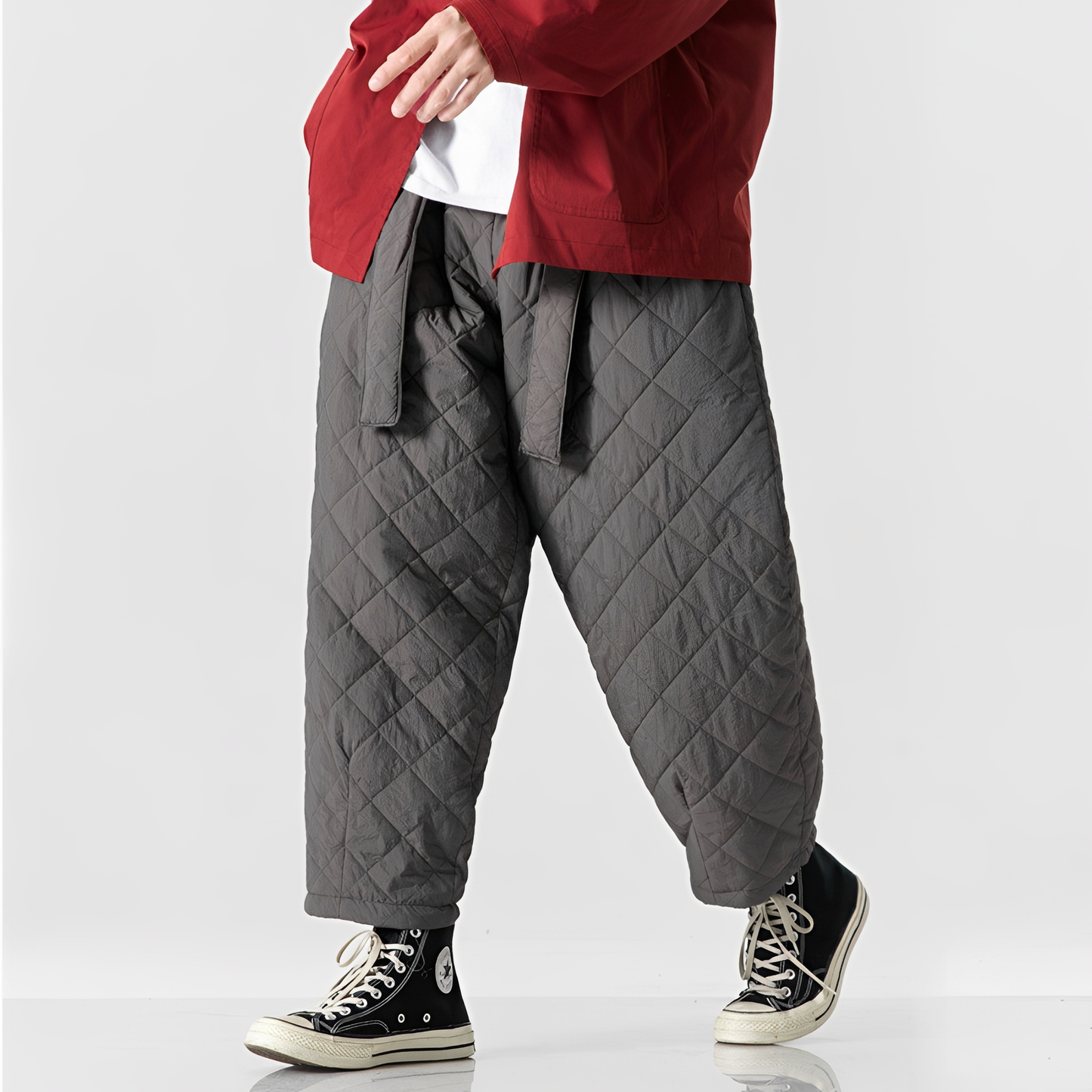 Johnny - Tilsfeldige, rett snitt termobukse for herrer