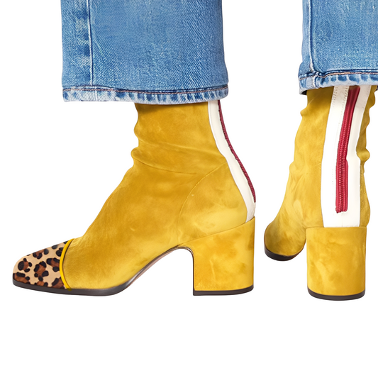 Juliana - Stilfulle støvletter med blokkhæl for damer