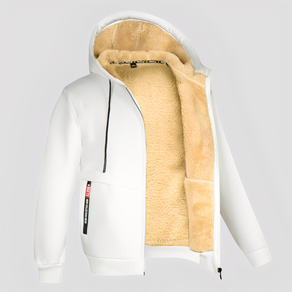 Waldo - Enkel, med fleece-foret hettegenser for herrer