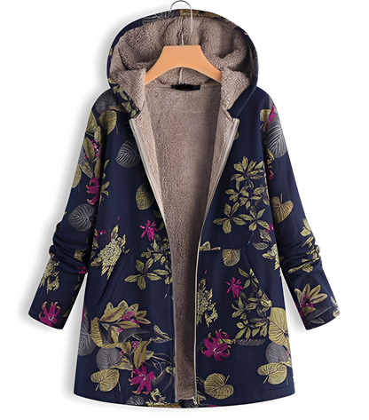 Jaslene - Klassisk, tykk, varm parka-jakke for damer