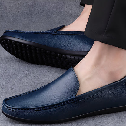 Seward - Tilfeldige, formelle lær-slippers for herrer