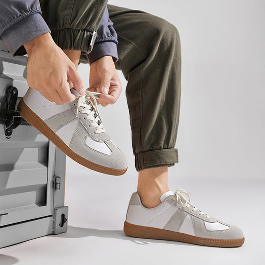 Gino - Klassiske myke sneakers med tykke såler for herrer