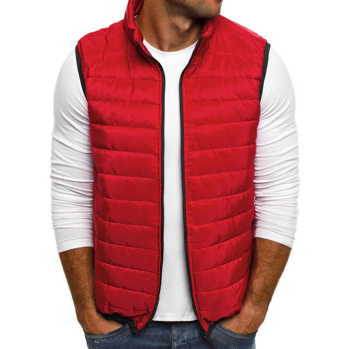 Keith - Stilig Bodywarmer-Shell-Frakk for Herrer