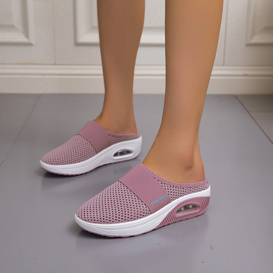 Wendi - Ortopediske Slip-On Kilesandaler for Kvinner
