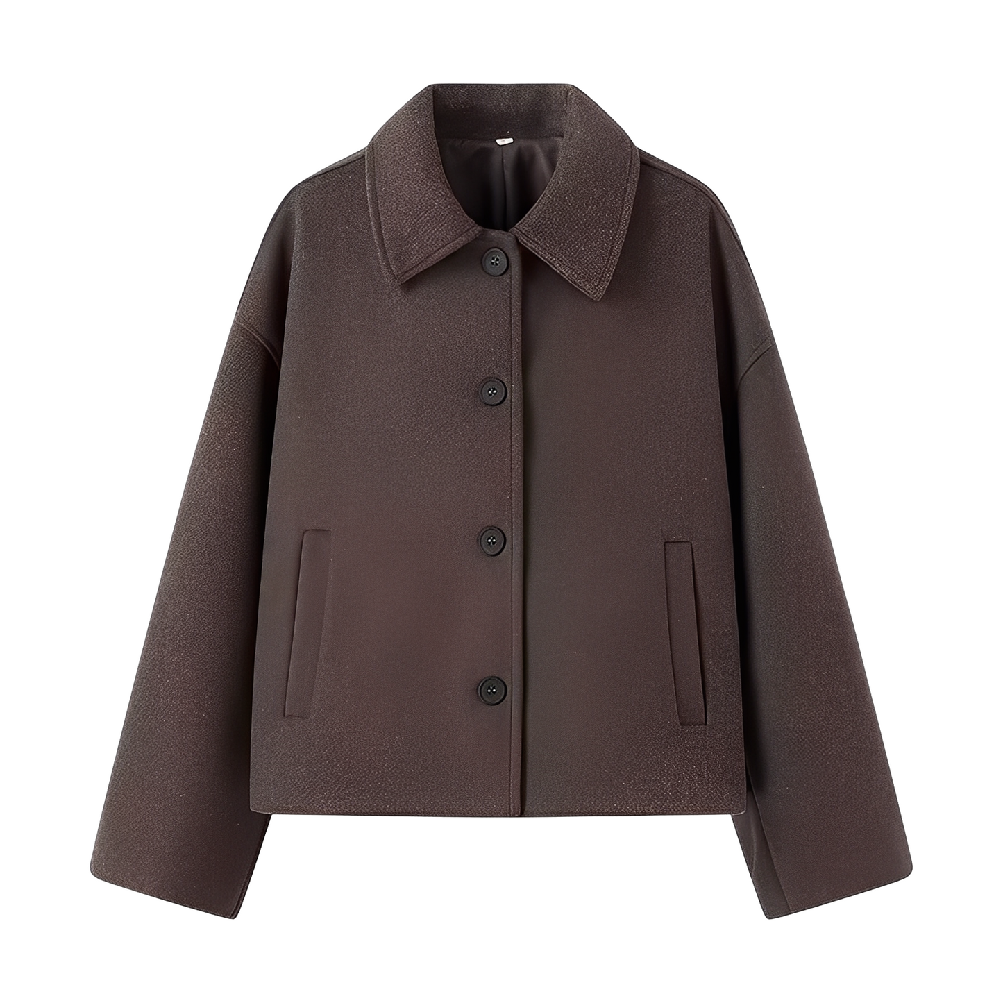 Evaline - Løs jakke med knappelukking for damer