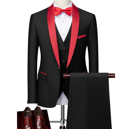 George - Formell 3-delt Slim-Fit-dress for herrer