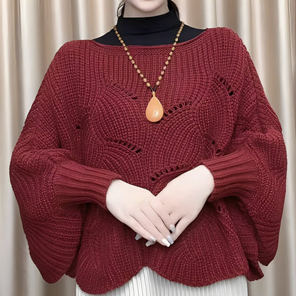 Celestine - Termosweater med vide ermer for damer