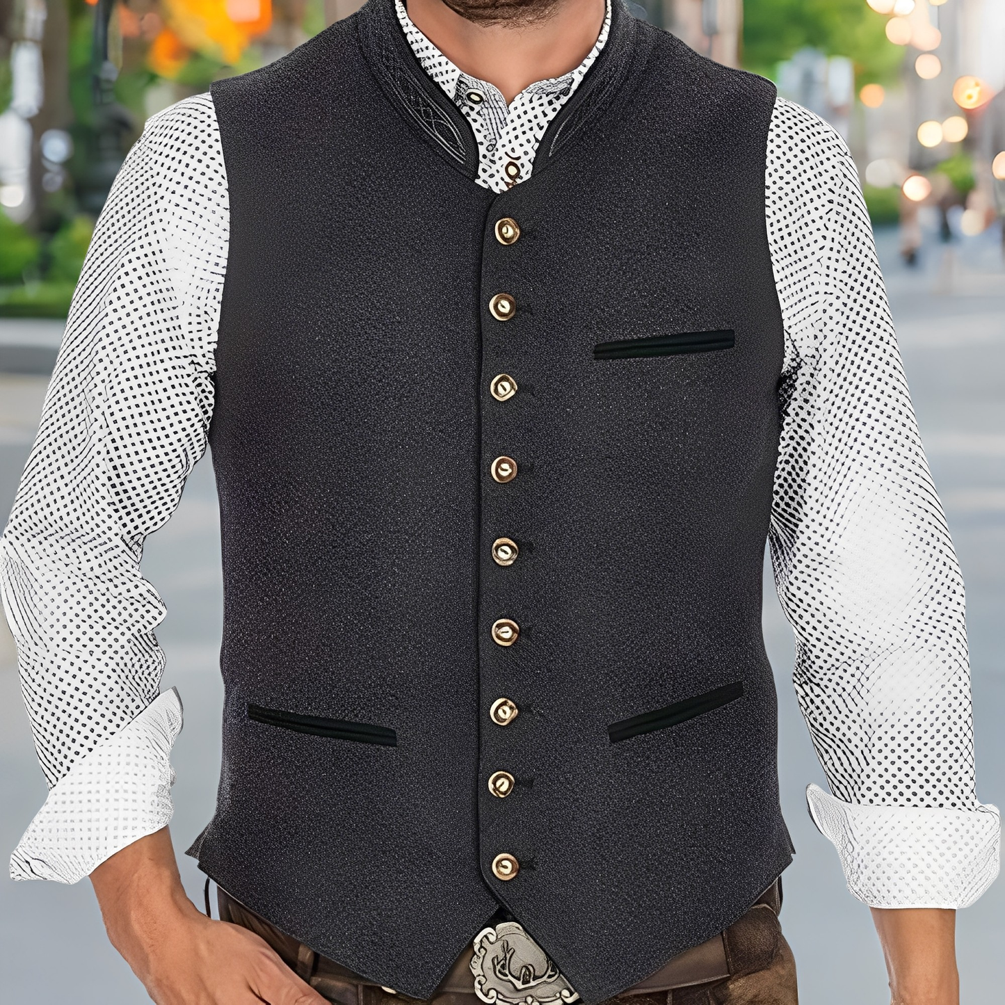 Madison - Moderne tradisjonelle vest for herrer