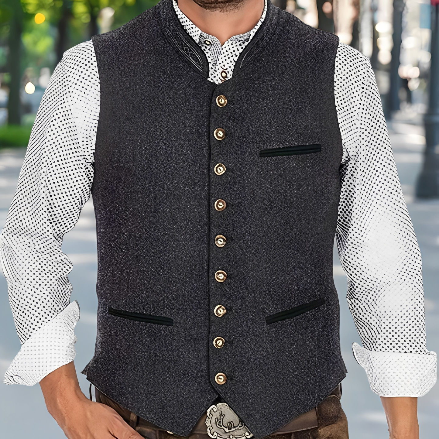 Madison - Moderne tradisjonelle vest for herrer