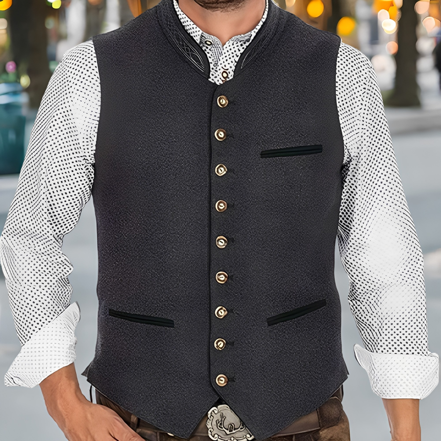 Madison - Moderne tradisjonelle vest for herrer