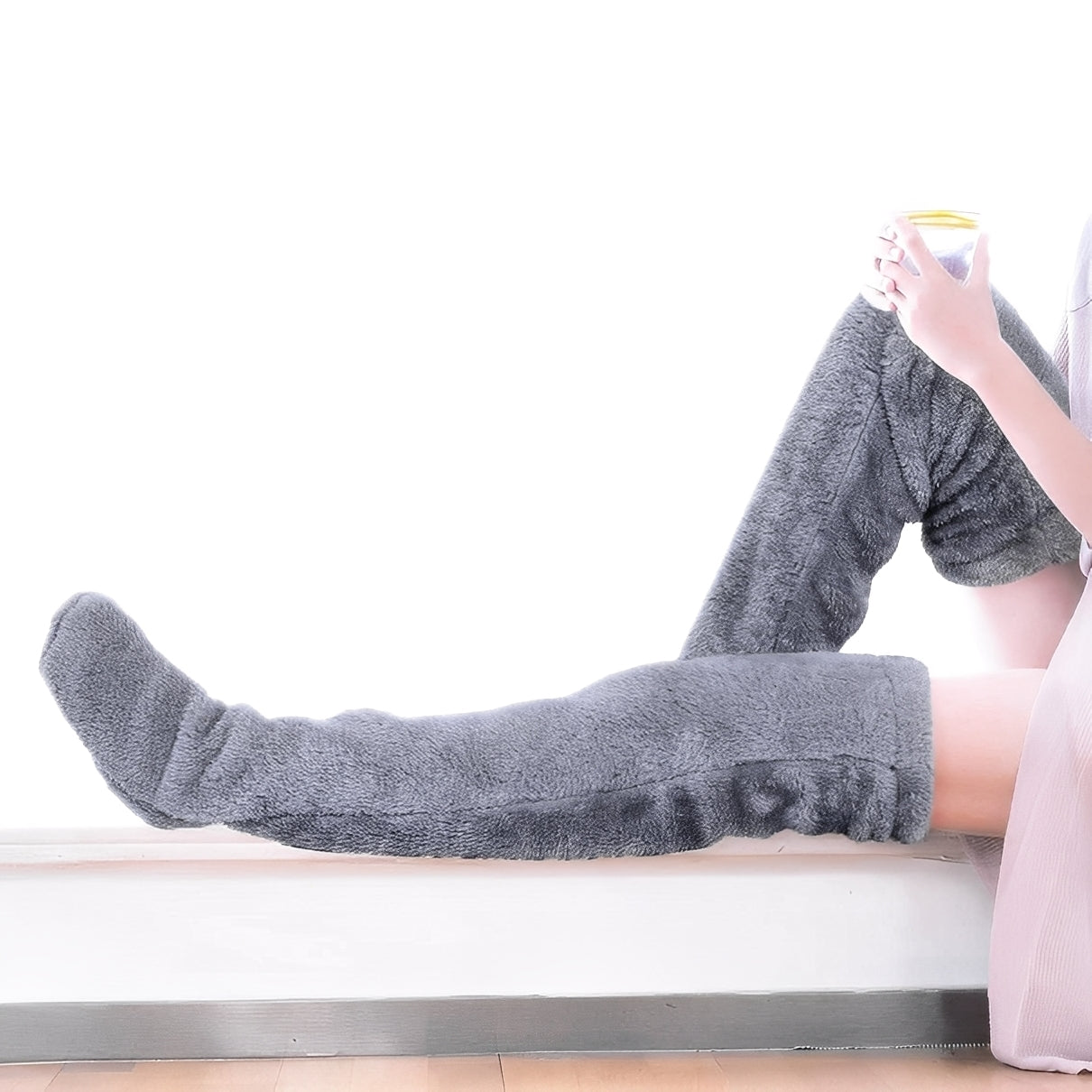 Hayden - Tykke, varme sovesokker for kvinner