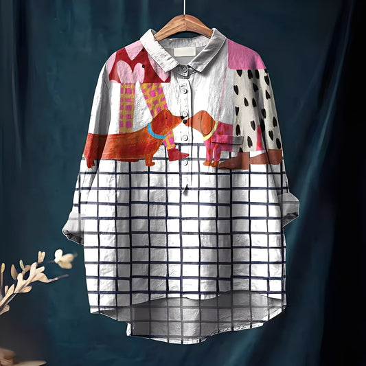 Gwenaël - Klassiske skjorter med lange ermer for kvinner