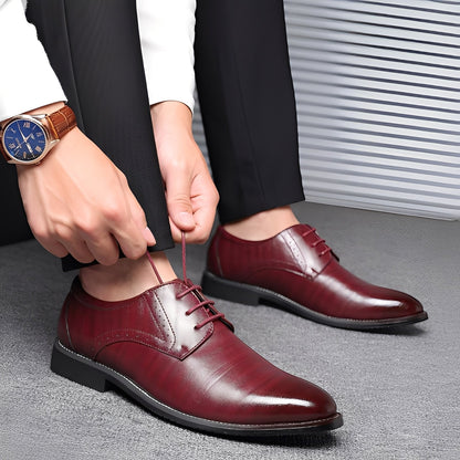 Beckham - Formelle Sko med Snøring i Brogue-Stil for Menn