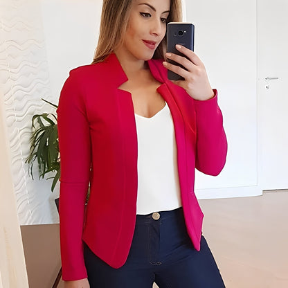 Marsha - Elegant blazer med slag for damer