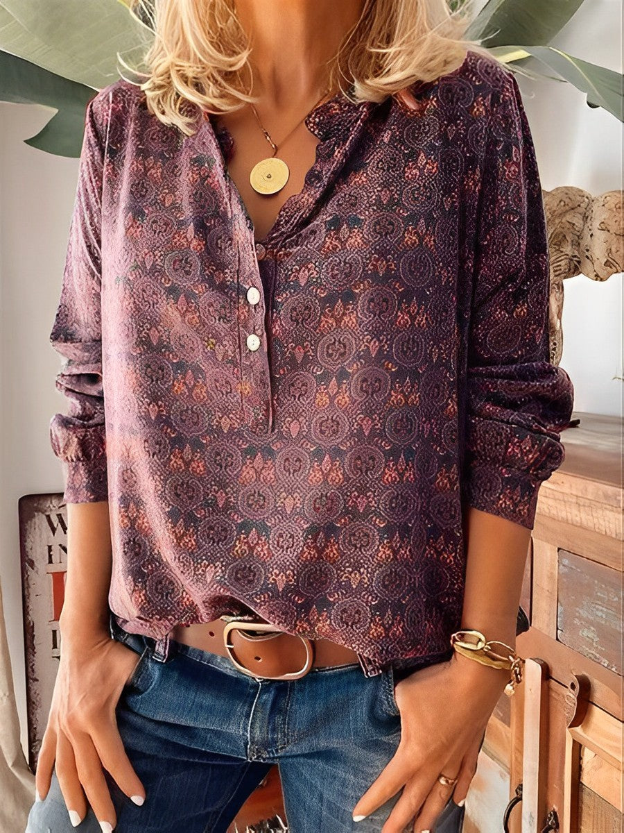 Adelinde – Luftig Vintage-Sommer-Topp
