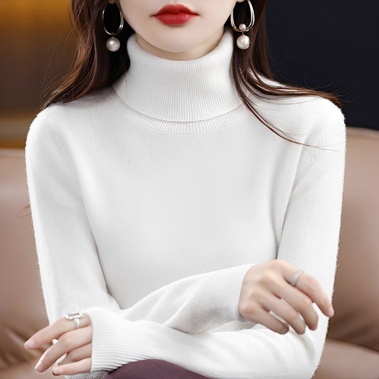Jocelin - Slank Rollkragenpullover for Damer