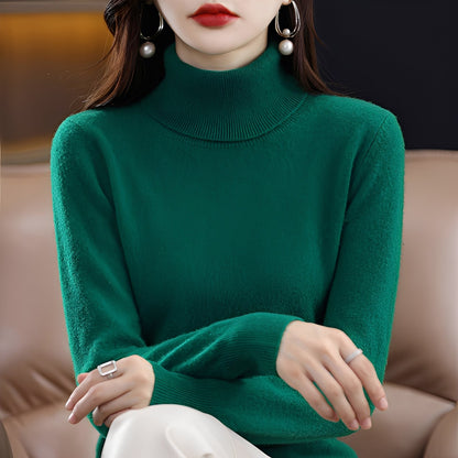 Jocelin - Slank Rollkragenpullover for Damer