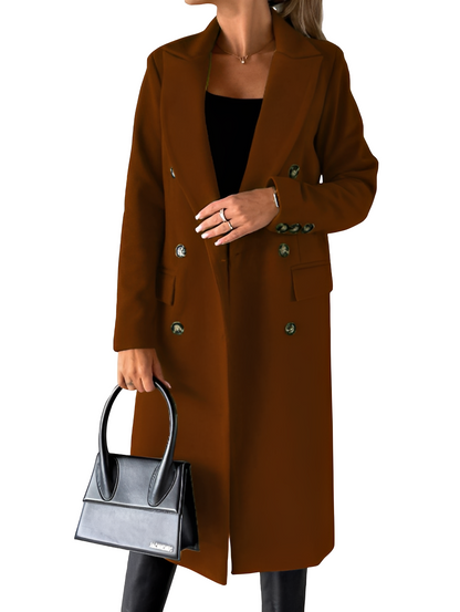 Rachelle - Formell, varm trenchcoat for damer