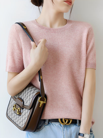 Blandine - Kortermet genser for kvinner