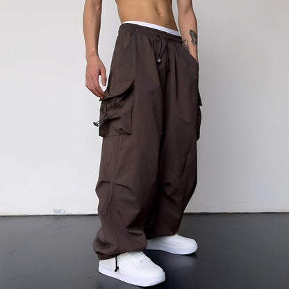 Kaleb - Stilfulle Baggy-Cargohose for Herrer