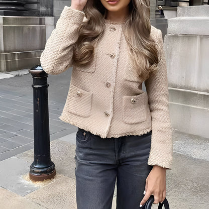 Racquel - Stilig ullblazer for damer
