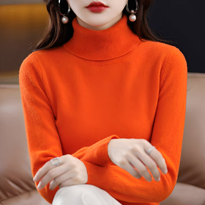 Jocelin - Slank Rollkragenpullover for Damer