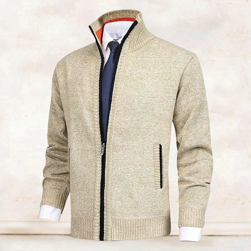 Saber – Cardigan med Ståkrage