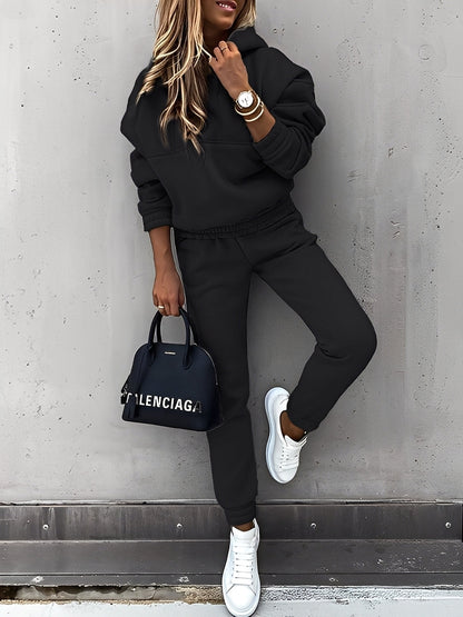 Dianna - Stilfullt joggesett med hette for damer