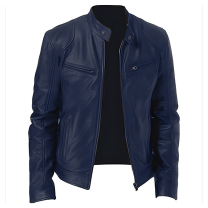 Jaron - Tilfeldig herrejakke i PU-skinn