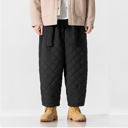 Johnny - Tilsfeldige, rett snitt termobukse for herrer