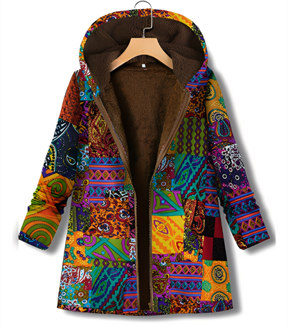 Jaslene - Klassisk, tykk, varm parka-jakke for damer