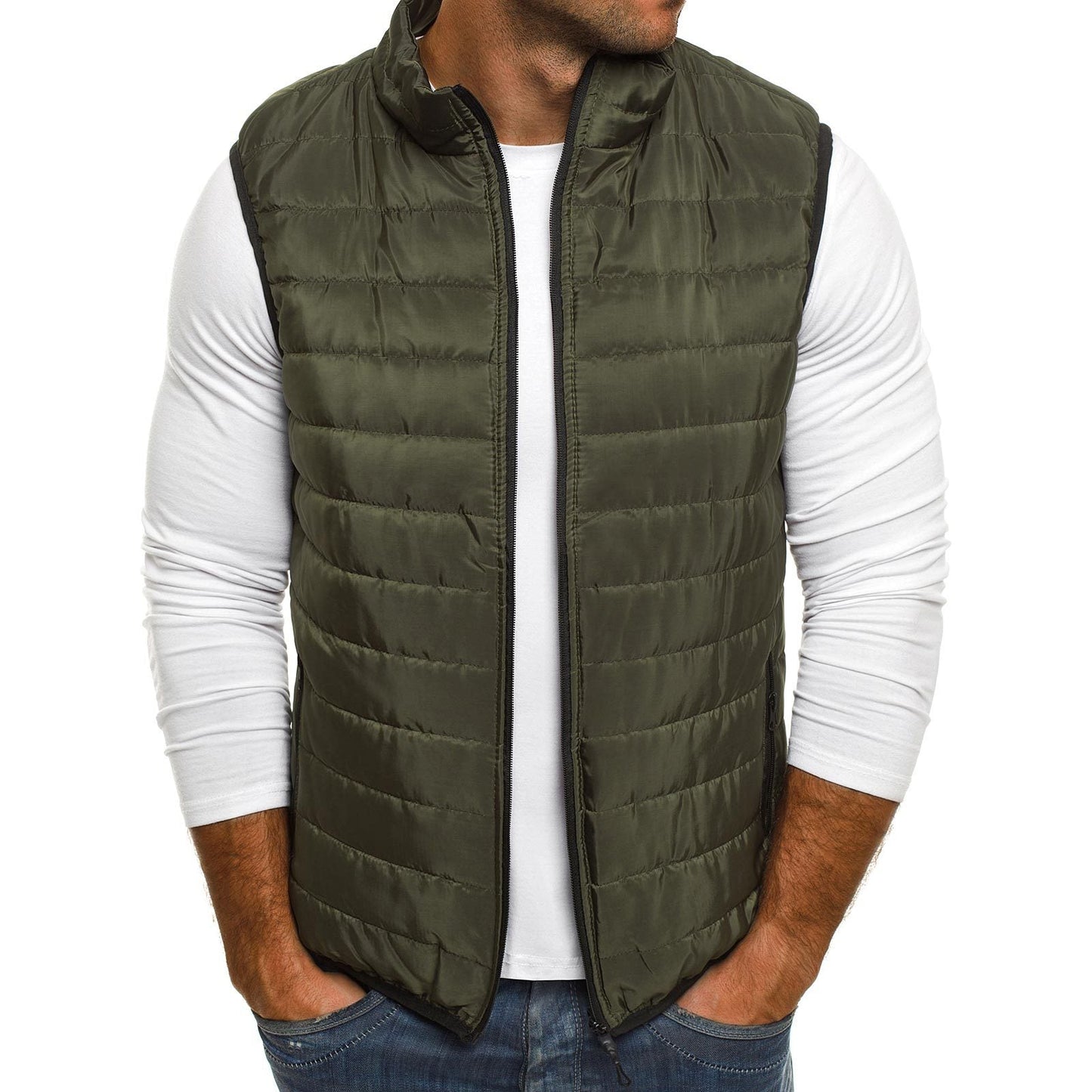 Keith - Stilig Bodywarmer-Shell-Frakk for Herrer