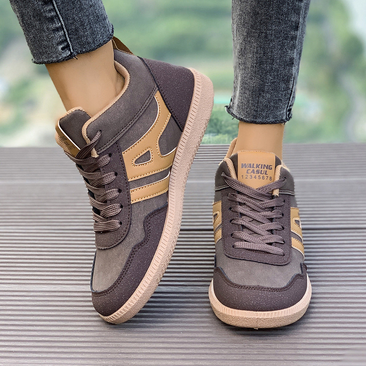 Griselda - Stilige flate sneakers for damer