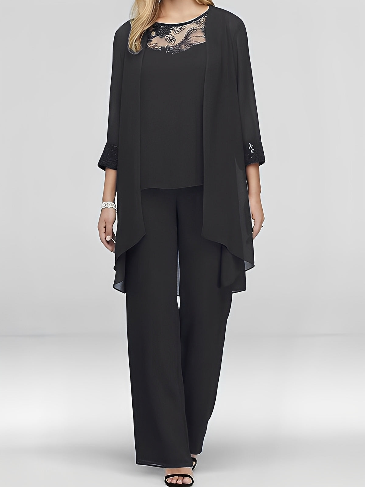 Nathalie - Elegant sett tre deler for kvinner