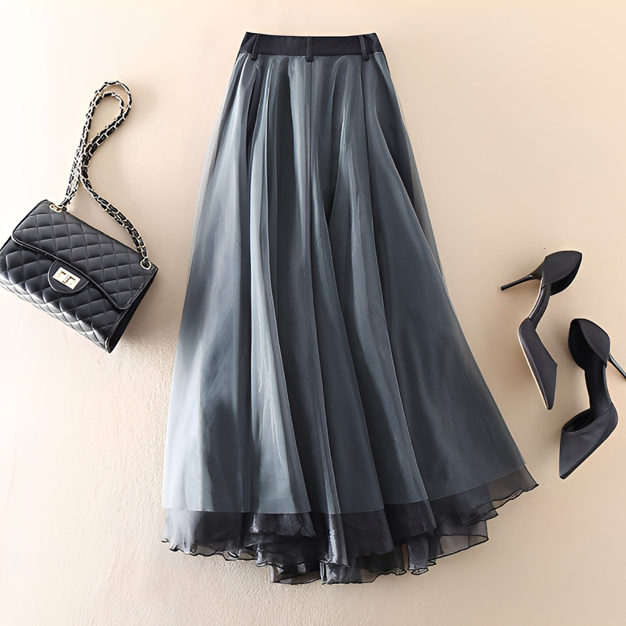Emmeline - Moderne patchwork-tutu for kvinner
