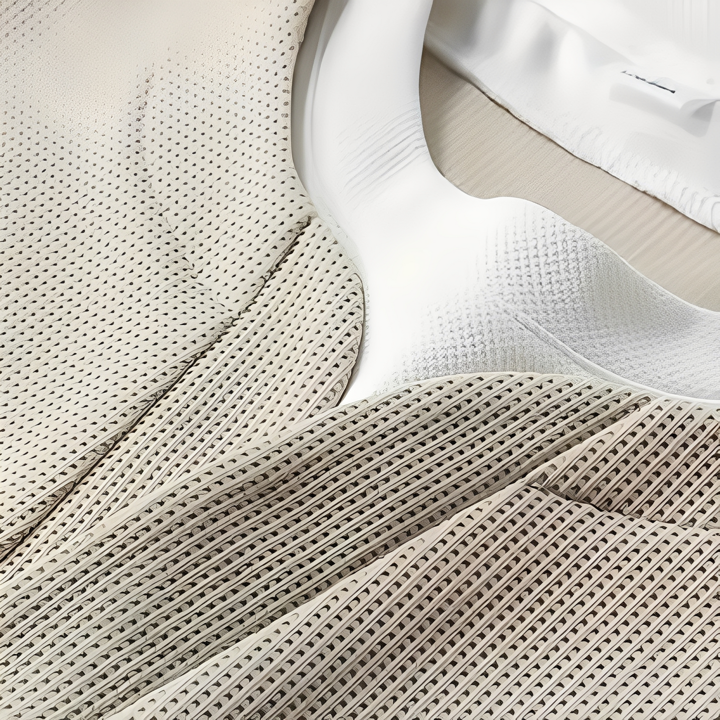 Dayton - Stilig, moderne vaffelgenser for herrer