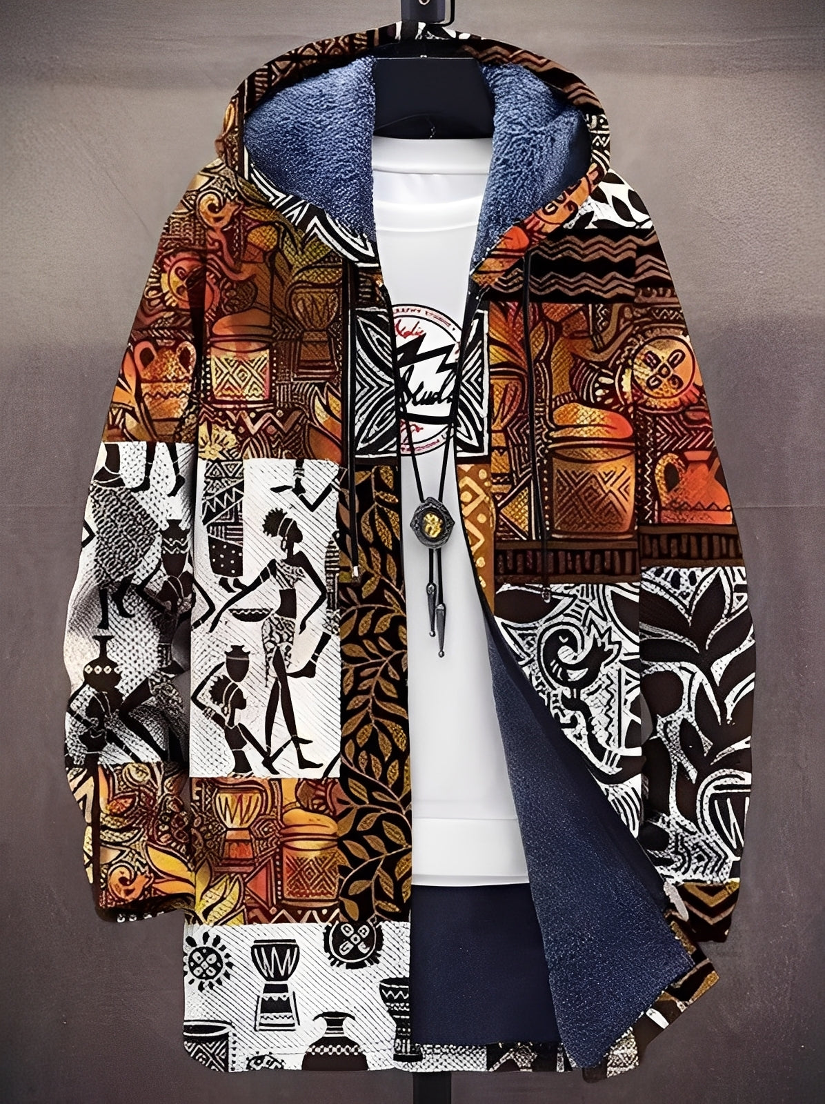 Oscar - Kunstnerisk, stilig hettegenser for herrer