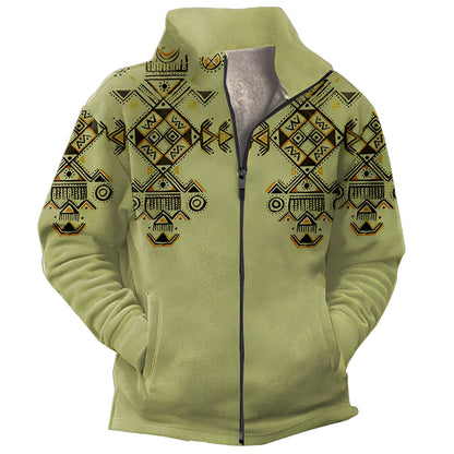 Aubert - Fleecejakke utendørs for menn