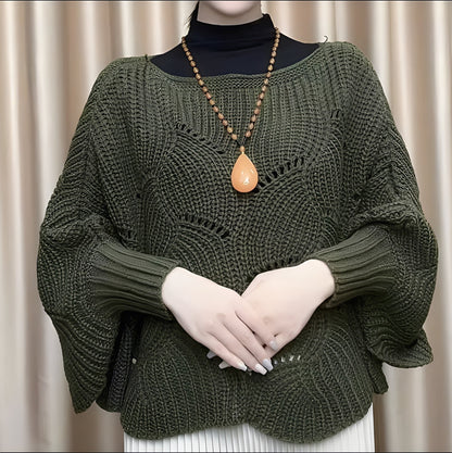 Celestine - Termosweater med vide ermer for damer