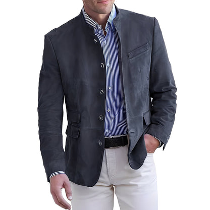 Brenden - Klassisk fritidsjakke med knapper for herrer