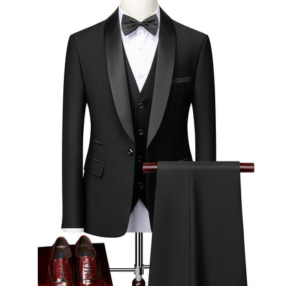 George - Formell 3-delt Slim-Fit-dress for herrer
